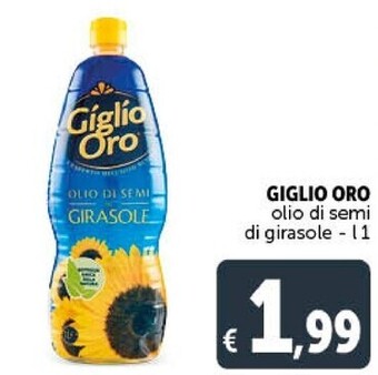 Giglio oro olio di semi di girasole