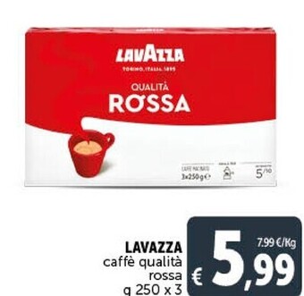 Gourmet Déco Lavazza caffe qualita rossa offerta