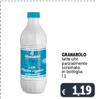 Granarolo latte uht parzialmente scremato