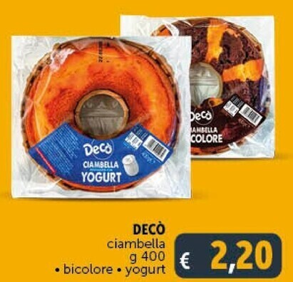 Gourmet Déco Deco ciambella bicolore offerta