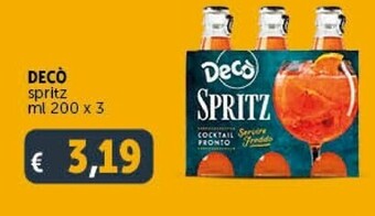 Gourmet Déco Deco spritz offerta