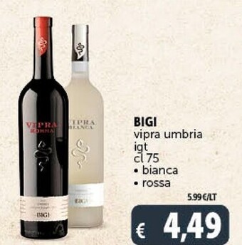 Bigi vipra umbria igt bianca
