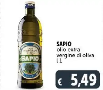 Gourmet Déco Sapio olio extra vergine di oliva l 1 offerta