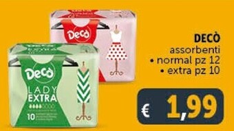 Gourmet Déco Deco assorbenti normal offerta