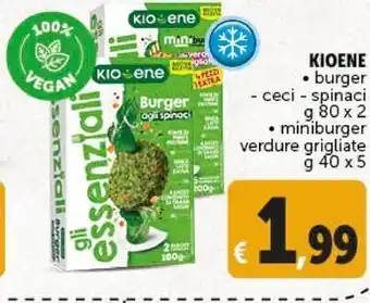 Kioene burger ceci