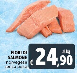 Fiori di salmone