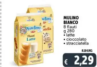 Gourmet Déco Mulino bianco 8 flauti g 280 latte offerta