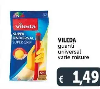 Gourmet Déco Vileda guanti universal offerta