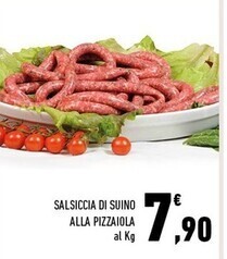 Conad Margherita Salsiccia di suino alla pizzaiola offerta