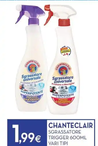 Proshop Chanteclair sgrassatore offerta