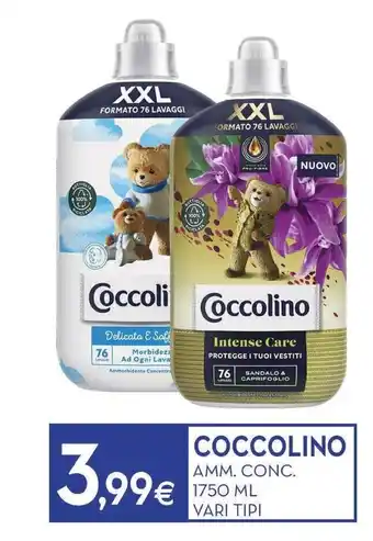 Proshop Coccolino ammorbidente concentrato offerta