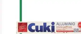Proshop Cuki alluminio 16 mt offerta