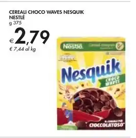 Bennet Nestlè cereali choco waves nesquik offerta