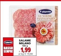 Il Gigante Il gigante salame milano offerta