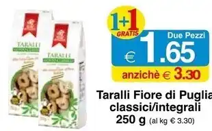 Taralli fiore di puglia classici