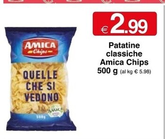 Amica chips patatine classiche
