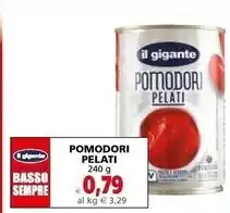 Il gigante pomodori pelati