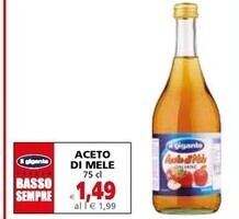 Il Gigante Il gigante aceto di mele offerta