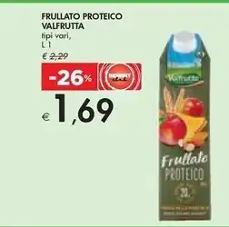 Bennet Valfrutta frullato proteico offerta