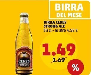 Ceres birra strong ale