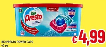 A&O Bio presto power caps offerta