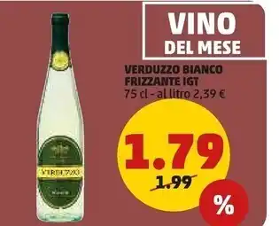 PENNY Verduzzo bianco frizzante igt offerta