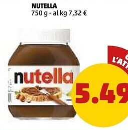 PENNY Ferrero nutella offerta
