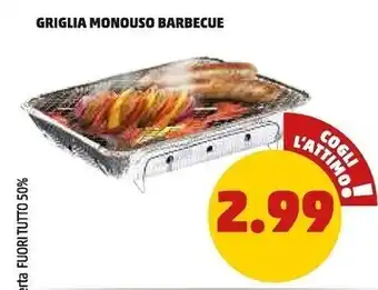 Griglia monouso barbecue