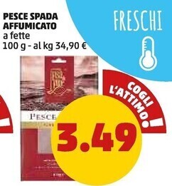 PENNY Pesce spada affumicato offerta