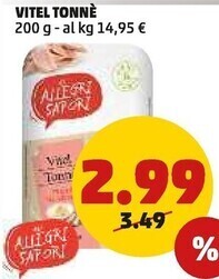 PENNY Allegri sapori vitel tonne offerta