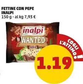 Inalpi fettine con pepe