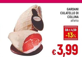 A&O Gardani culatello di collina offerta