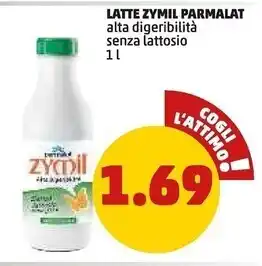 Parmalat latte zymil alta digeribilita senza lattosio
