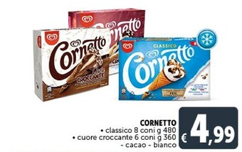 Algida cornetto classico 8 coni