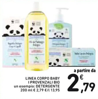 Spazio Conad LINEA CORPO BABY I PROVENZALI BIO 200 ml offerta