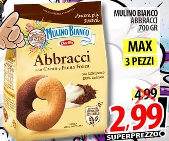 Il Genio Supermercato MULINO BIANCO ABBRACCI 700 GR offerta