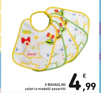 5 BAVAGLINI colori e modelli assortiti