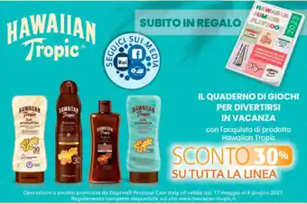 Acqua & Sapone HAWAIIAN HAWAIIAN Tropic offerta