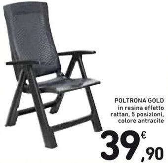 Spazio Conad POLTRONA GOLD offerta