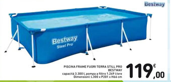 Spazio Conad PISCINA FRAME FUORI TERRA STILL PRO BESTWAY offerta