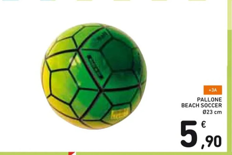 Spazio Conad PALLONE BEACH SOCCER Ø23 cm offerta