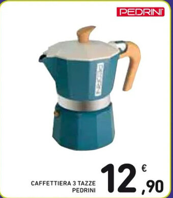 Spazio Conad CAFFETTIERA 3 TAZZE PEDRINI offerta