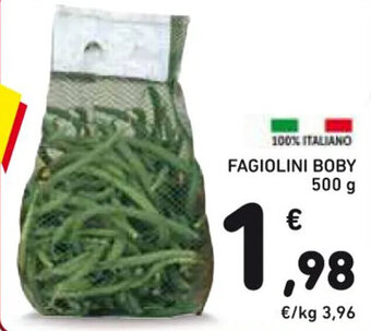 Spazio Conad FAGIOLINI BOBY 500 g offerta