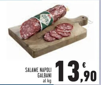 Conad SALAME NAPOLI GALBANI al kg offerta