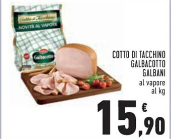 Conad COTTO DI TACCHINO GALBACOTTO GALBANI offerta