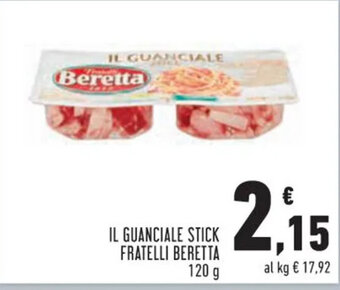 Conad IL GUANCIALE STICK FRATELLI BERETTA 120 g offerta