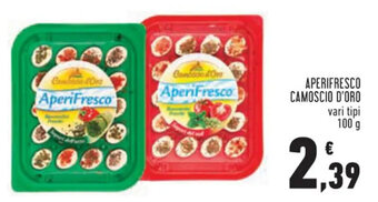 Conad APERIFRESCO CAMOSCIO D'ORO 100 g offerta