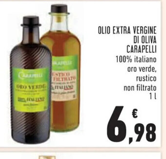 Conad OLIO EXTRA VERGINE DI OLIVA CARAPELLI 1 l offerta
