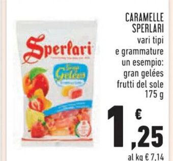 Conad CARAMELLE SPERLARI 175 g offerta