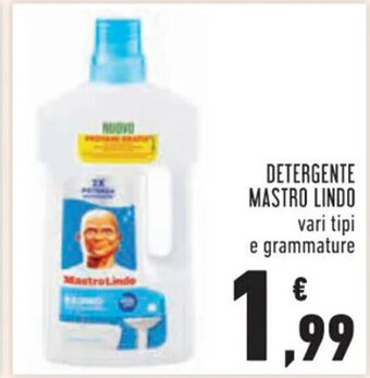Conad DETERGENTE MASTRO LINDO offerta